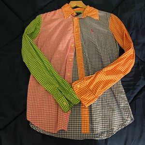 Ralph Lauren Custom Fit Button Up